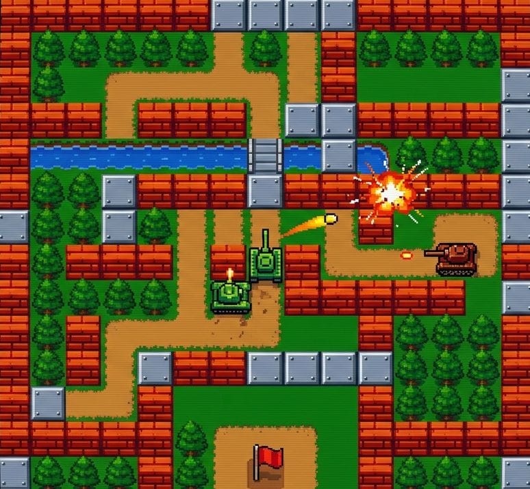 2D 坦克大戰課程預覽圖